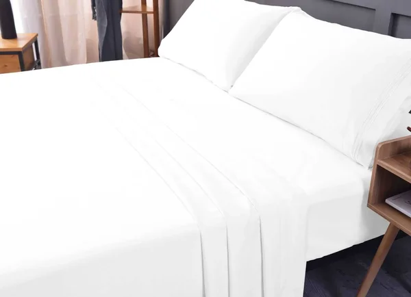 The Season Bedding Bamboo Sheet Set-Deep Pockets-Hypoallergenic-Fade, Wrinkle, Stain Resistant-1800 Thread Count – White, Twin X