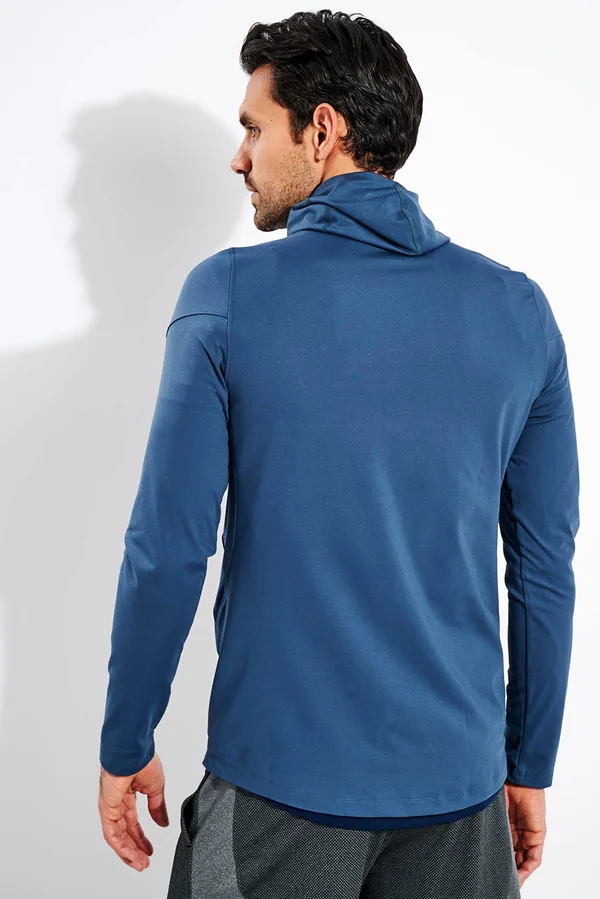 Under Armour Rush ColdGear 2.0 Hoodie - Blue - Medium