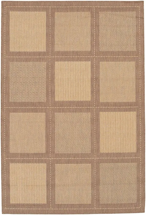 Couristan Recife Summit/Natural-Cocoa 7ft.6in x 10ft.9in Rug