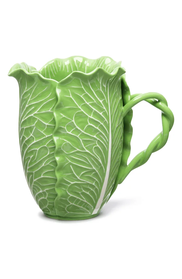 Tory Burch Lettuce Ware Pitcher - Green