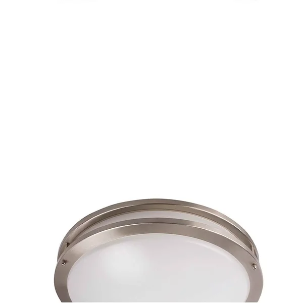 LED Flush Mount Ceiling Light in Brushed Nickel