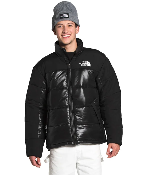 The North Face Solid Nuptse Puffer Down Jacket, Black, Large