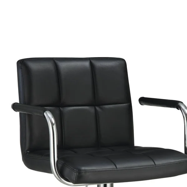 Coaster Adjustable Height Bar Stool - Black