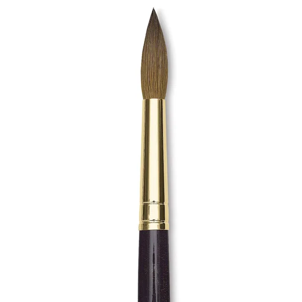 Da Vinci Harbin Kolinsky Brush - Sharp Round - Short Handle, Size 12