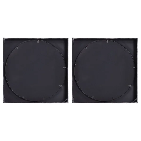 Uttermost 09641 Aletris Modern Square Mirrors - Set of 2