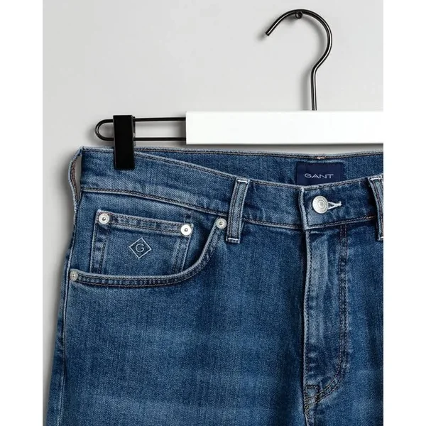 Gant Regular Fit Jean Shorts by GANT, Blue