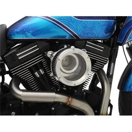 Trask Assault Charge High-Flow Air Cleaner Chrome Tm-1021r - Silver