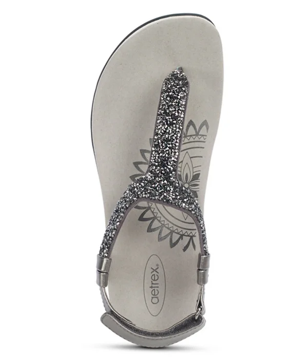 Aetrex Women's Jade Gunmetal 38