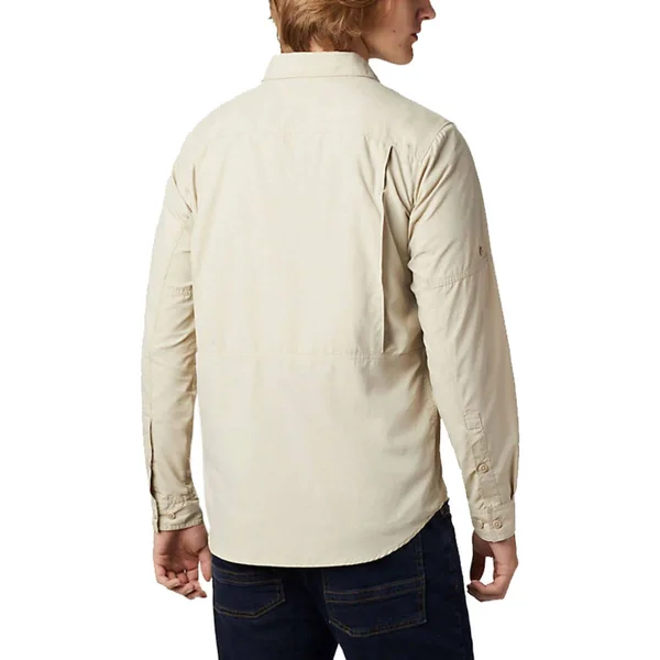 Columbia Men's Silver Ridge 2.0 Long Sleeve Shirt - Fossil, XXL