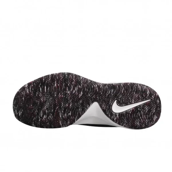 Men's Nike Fly by Mid Basketball Shoe - Black/Red - Size 12