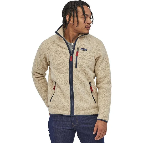 Patagonia Retro Pile Jacket Mens - Elk Cap Khaki - Size XL - 22801