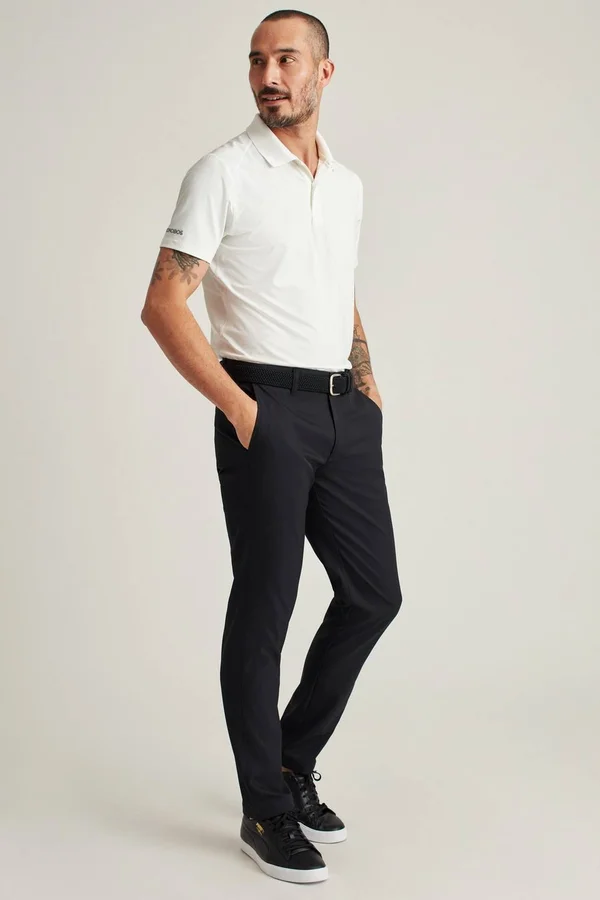 Highland Golf Pants Athletic for Men by Bonobos - Black - 33 - Business Casual