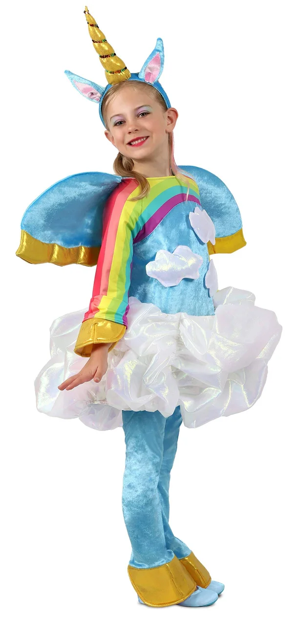 Girls Candy Catchers Unicorn in The Clouds Costume