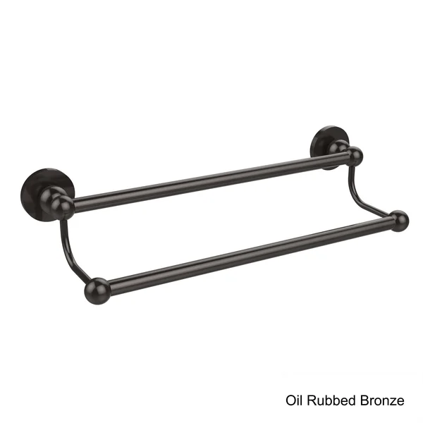 Allied Brass Bolero Collection 24 inch Double Towel Bar Polished Nickel