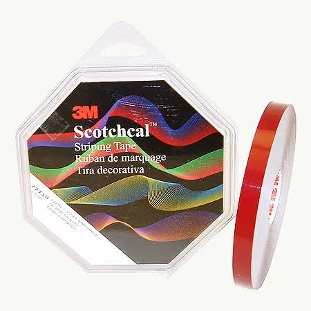 3M 72710 Scotchcal Striping Tape Burgundy 1/2x22 x 150&