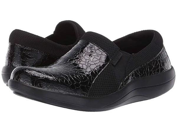 Alegria Women's Duette Shoes - Flourish Black in Size 35