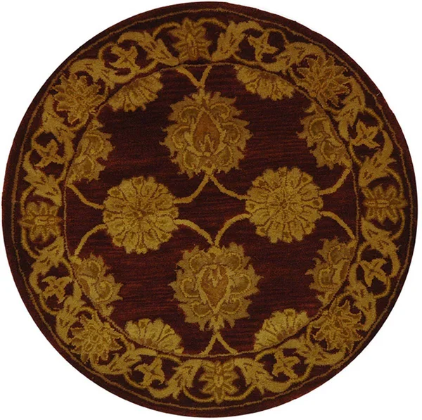Safavieh Heritage HG314B Maroon Rug 4&6x22 x 6&6x22 Oval