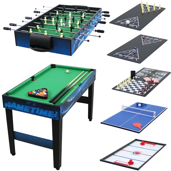 Sunnydaze Decor 40x22 10-in-1 Multi Game Table