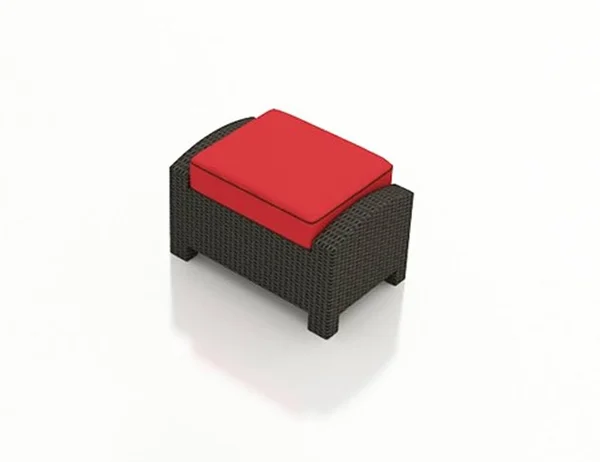 Forever Patio Barbados Wicker Ottoman
