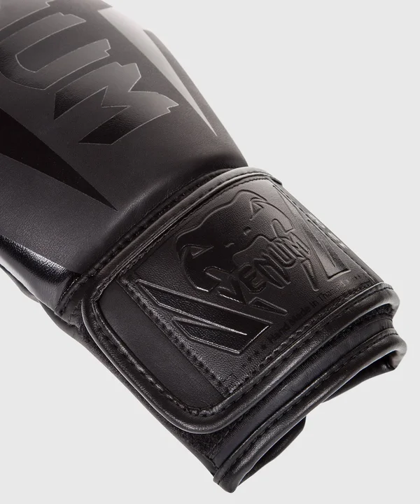 Venum Elite Boxing Gloves, Black