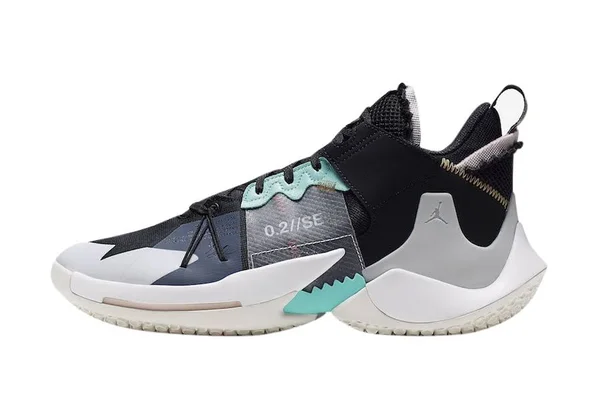 Jordan Why Not Zer0.2 SE Black Vast Grey - Size 10 Men