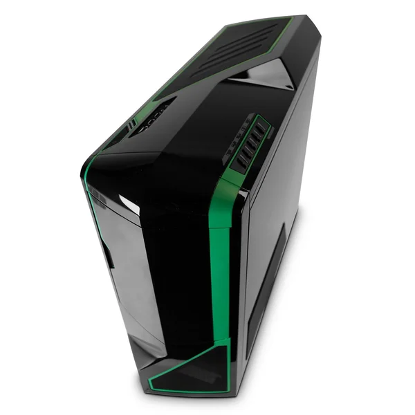 Nzxt Phantom ATX Full Tower Computer Case Black and Green (PHAN-002GR)