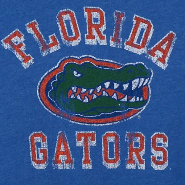 Original Retro Brand Florida Gators Women's Royal Funnel Neck Pullover Sweatshirt Size: Extra Large