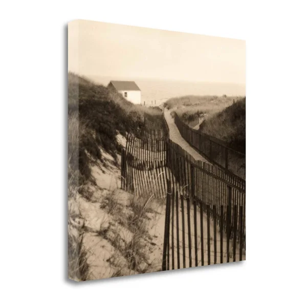 35x22 x 35x22 Dune Fence by Christine Triebert Fine Art Giclee Print