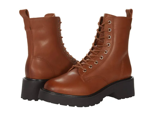 Steve Madden Tornado Boot Cognac Leather - M, 6.5