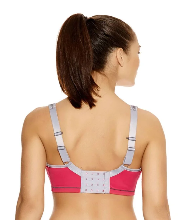 Freya Sonic Underwire Molded Spacer Sports Bra, Hot Crimson (AA4892) 32G