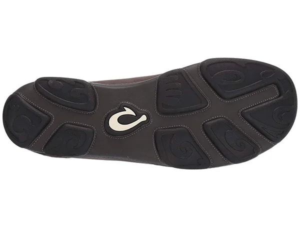 Olukai Men's Moloa Aho Shoes - Charcoal-Dark Shadow in Size 9.5