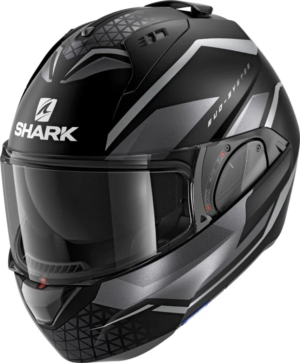 Shark - Helmet Evo-ES Yari Mat Black - Anthracite, Anthracite - Size S
