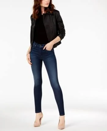 Hudson Jeans Nico Mid-Rise Super-Skinny Jeans - Midway