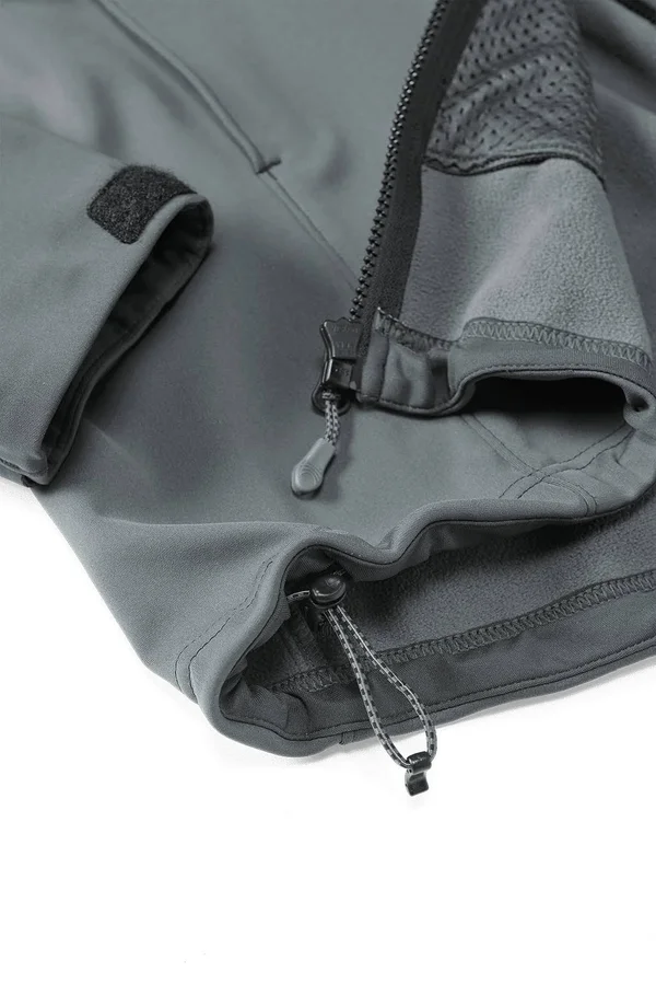 Kuiu Axis Hybrid Hooded Hunting Jacket in Gunmetal