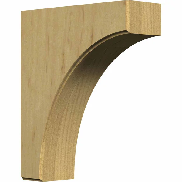 Ekena Millwork 3 1/2x22W x 10x22D x 12x22H Clarksville BRACKET - Alder