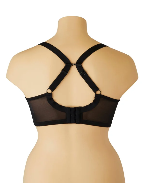 Elomi Energise Underwire Sports Bra, Black