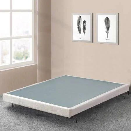 Wayton 5 inch Wood Box Spring/Foundation with Easy ASSEMBLY, Twin-XL