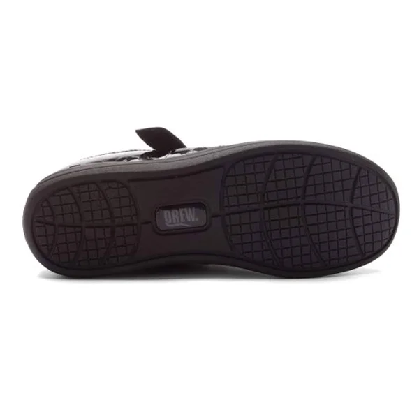 Drew Rose - Women's Mary Jane - Black Croc 12 M