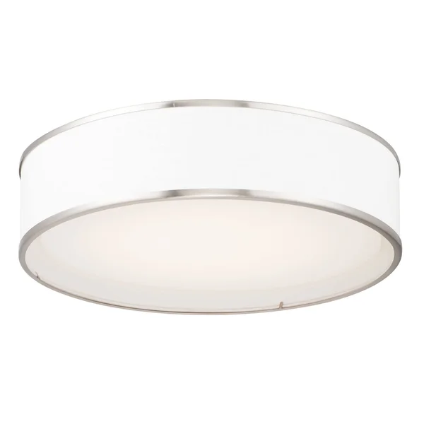 Maxim Lighting Prime 20-in Oil Rubbed Bronze LED Flush Mount Light, 10233OMOI