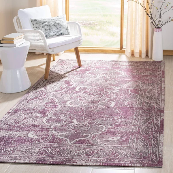 Safavieh Palazzo Grey & Purple 5& x 8& Rug