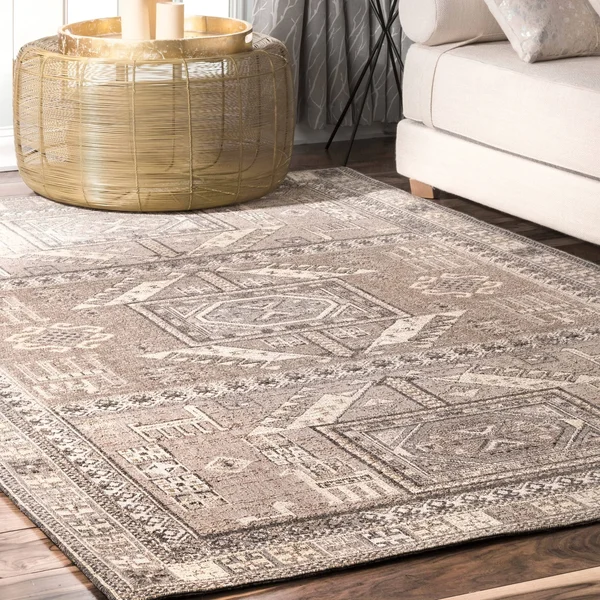 nuLOOM Transitional Aztec Sahiry Area Rug, Size: 4& x 6&