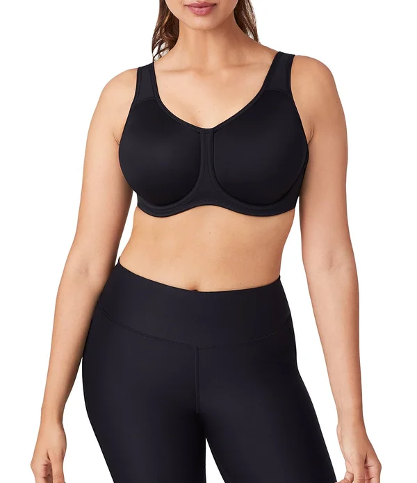 Wacoal 855170 Black Sports Underwire Bra 40H