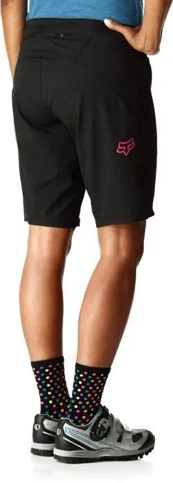 Fox Women's Ripley Shorts - Black/Pink, Large