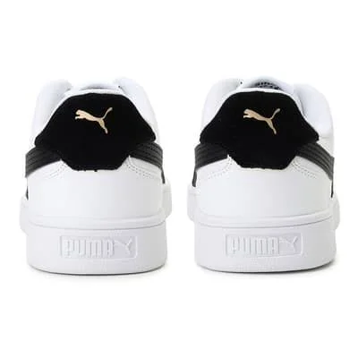 Puma Shuffle Trainers White Black - 38