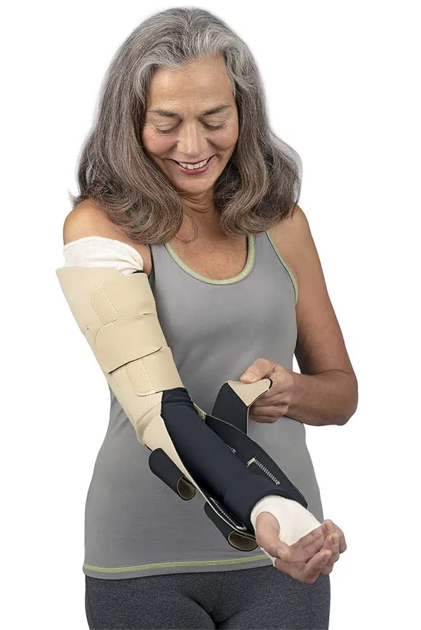 Sigvaris 1411-ARL Compreflex Arm-Small Long-Beige