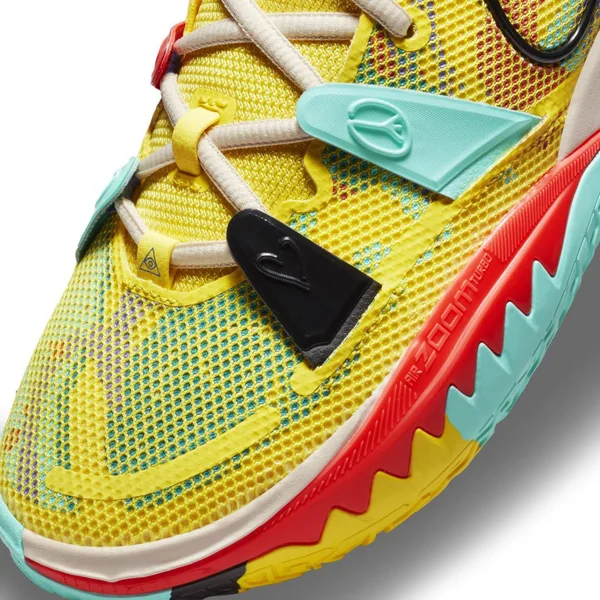 Nike Mens Kyrie 7 - Basketball Shoes Yellow/Black Size 14.0