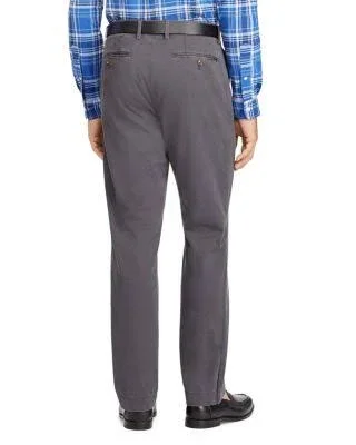 Ralph Lauren Mens Stretch Casual Chino Pants, Red, 42W x 30L