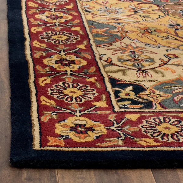 Safavieh Heritage HG510A Area Rug - Multi/Navy, Size: 6 x 9 ft.