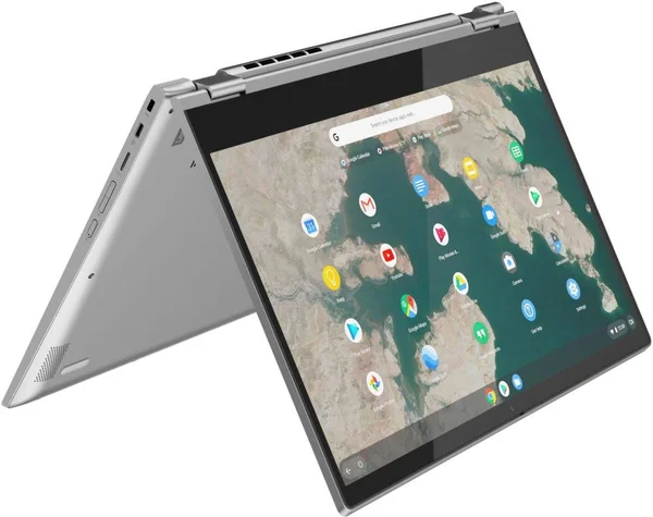 Lenovo C340-15 81T9 15.6″ Convertible Chromebook - Pentium Gold 4417U 2.3 GHz - 4 GB, 4 GB RAM - 64 GB SSD - Mineral Gray