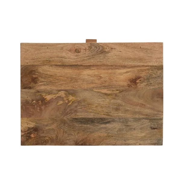 Gentilly Modern Handcrafted Mango Wood End Table by Christopher Knight Home - 22.00x22 W x 16.00x22 D x 24.50x22 H (Natural)